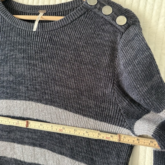 Free People On Your Team Sweater Mini Dress Pockets Size XS - Picture 5 of 10